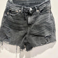 AE BLACK SHORTS SIZE 0
