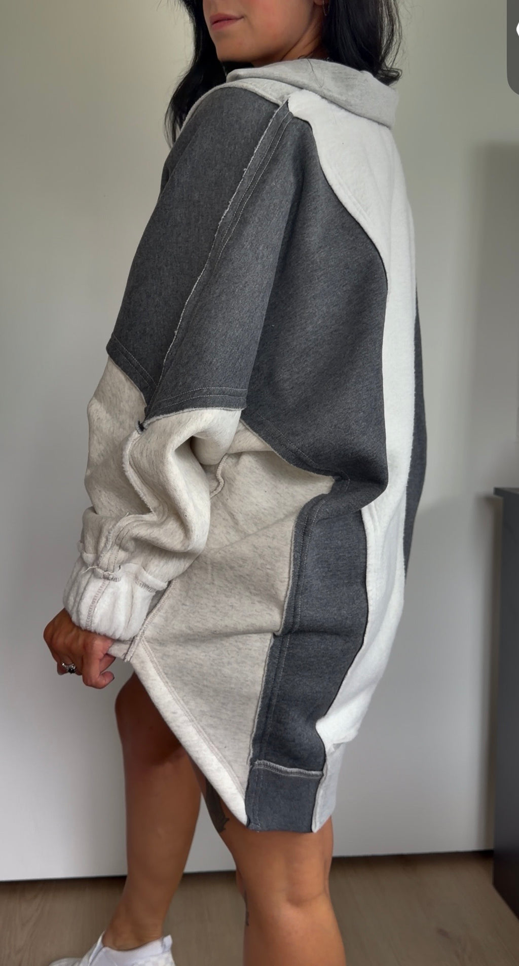 GREY AREA COLORBLOCK HOODIE