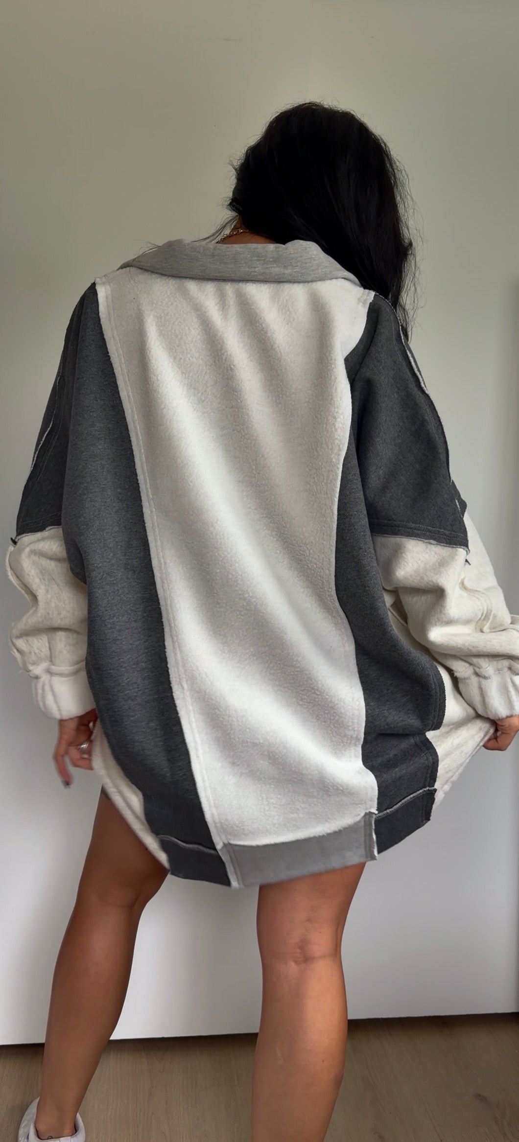 GREY AREA COLORBLOCK HOODIE