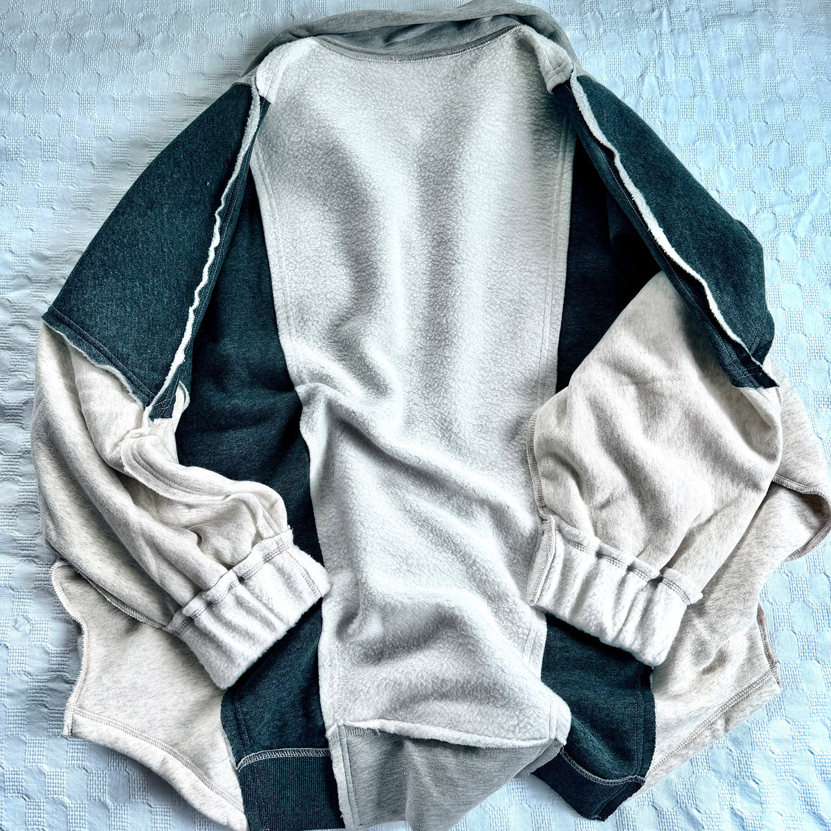 GREY AREA COLORBLOCK HOODIE