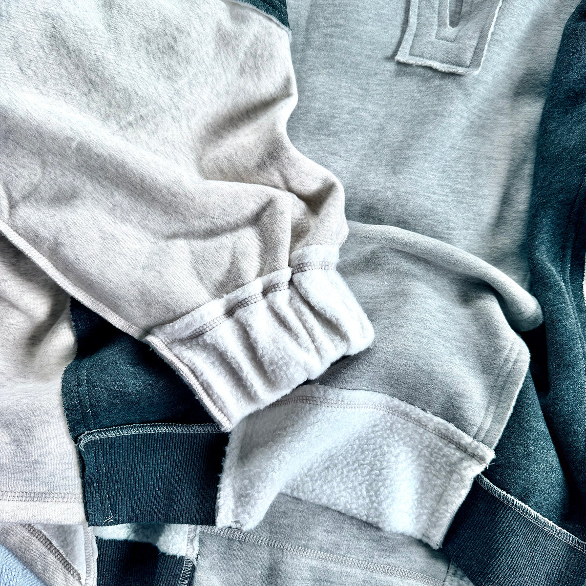 GREY AREA COLORBLOCK HOODIE