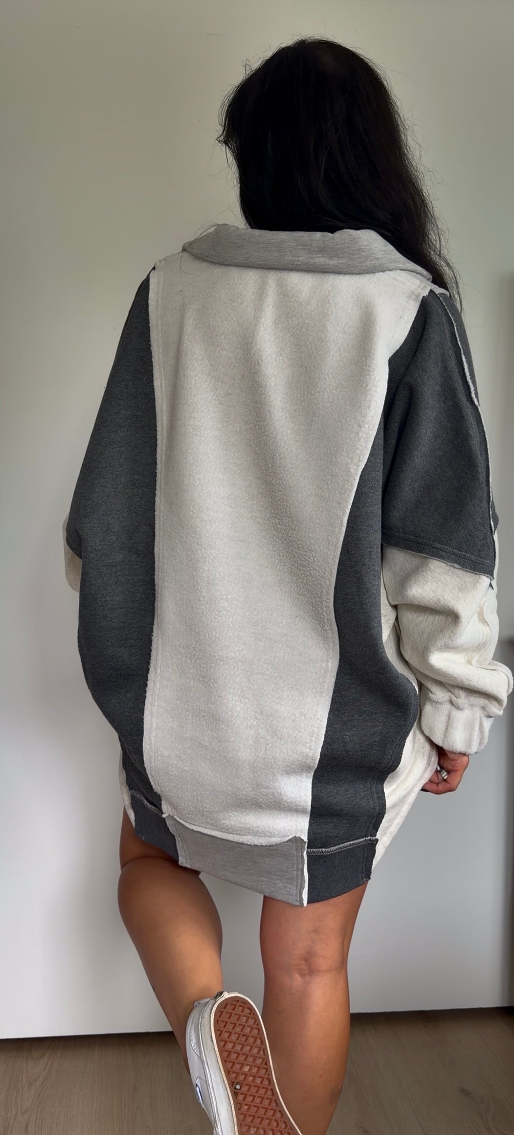 GREY AREA COLORBLOCK HOODIE