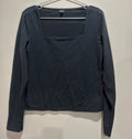 EXPRESS SQUARE NECK LONGSLEEVE SIZE L