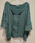 EASEL GREEN SHORT SLEEVE SIZE L