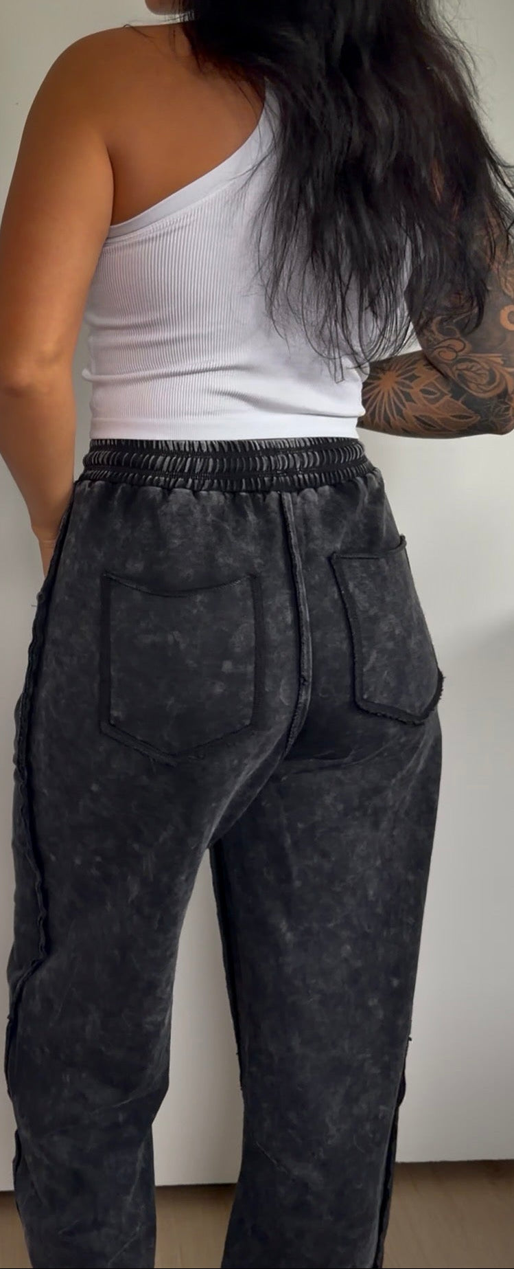 MINERAL WASH MAYHEM PANTS