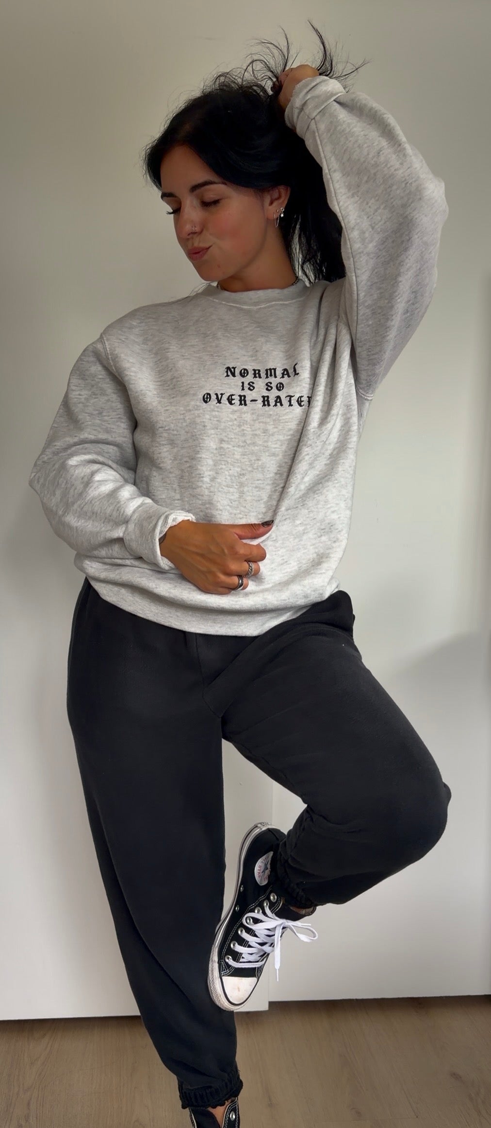 NORMAL IS OVERRATED SWEATSHIRT