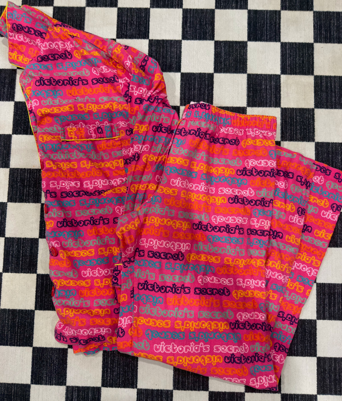 Y2K VICTORIAS SECRET PJ SET SIZE M